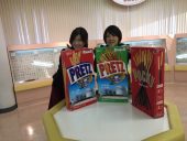 グリコピアで竹田さんとなべさん